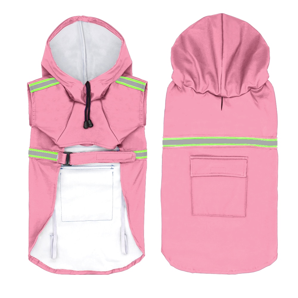 Reflective Raincoat Waterproof For Dogs